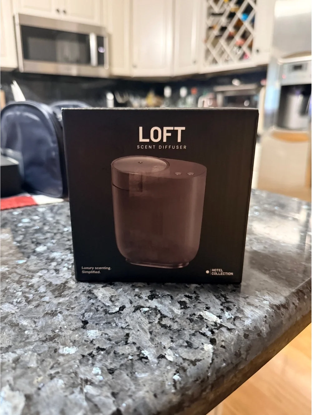 LOFT Scent Diffuser - Portable Ultrasonic Aroma Diffuser in Space Gray